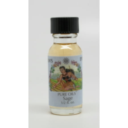 Suns Eye Sage Herbal Fragrance Oil - 1/2 Ounce Bottle