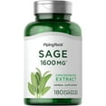 thumbnail image 1 of Sage Supplement 1600mg | 180 Capsules | Concentrated Herbal Extract for Men and Women | by Piping Rock, 1 of 7