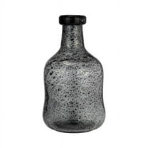 Sagebrook Home Artisan Modern Gray Glass Vase