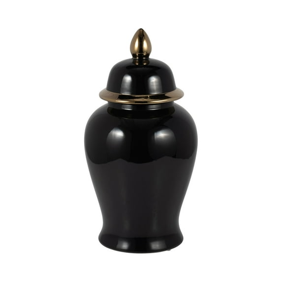 Sagebrook Home Ceramic Temple Jar