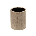 thumbnail image 1 of Elegant Ceramic Beaded Pencil Holder for Office Desktop - Modern Pen Organizer and Small Desk Storage for Home Workspace - Decorative Office Accessory Decor for Workplace Accent - 5", Gold, 1 of 3