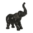 thumbnail image 1 of Sagebrook Home 8" Elephant Figurine, Black, 1 of 6