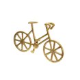 thumbnail image 1 of Sagebrook Home 9" Metal Bicycle Decor, Gold, 1 of 5
