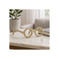 thumbnail image 1 of Decorative Glasses Sculpture for Home Decor - Bathroom, Desk and Office Decor Object - Living Room Decor Ornament - Shelf Styling and Coffee Table Statues - Sculpture for Unique Spaces - 3" Gold, 1 of 13