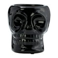 thumbnail image 1 of Sagebrook Home Ceramic 5" Skull Scented Candle, Black 14Oz, Round, Ceramic, Contemporary, 5"L X 5"W X 5"H, Solid Color, 1 of 8