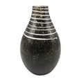 thumbnail image 1 of Sagebrook Home Ceramic Vase, Black & White, 1 of 7
