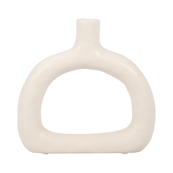 Sagebrook Home Ceramic Vase - Enhance Your Space with Artistic Elegance