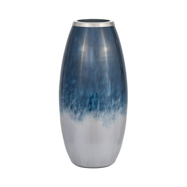 Sagebrook Home Contemporary Beach Glass Vase