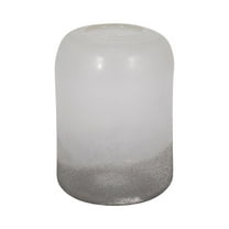 Sagebrook Home Elegant Ombre Cylinder Glass Vase for Home Decor Inspirational Accent Piece