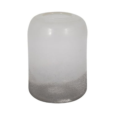 Sagebrook Home Elegant Ombre Cylinder Glass Vase for Home Decor Inspirational Accent Piece