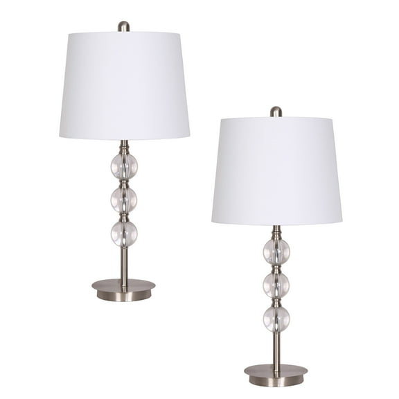 Sagebrook Home Elegant Table Lamps – Transformative Home Decor, Set of Two – Enhance Your Living Space with Luxury Lighting, Perfect for Stylish Homes