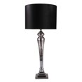 thumbnail image 1 of Sagebrook Home Glass 37" Pillar Table Lamp, Mercury Black, 1 of 2