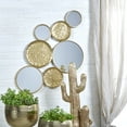 thumbnail image 1 of Sagebrook Home Iron & Glass Artisanal Circle Harmony Wall Accent, 1 of 9