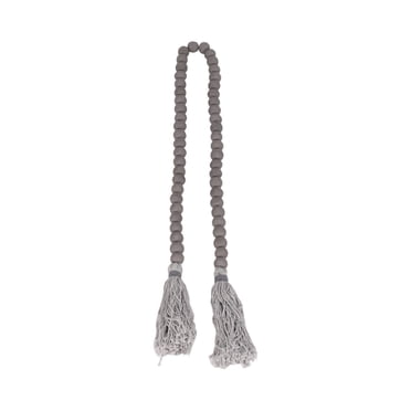 Sagebrook Home Macrame Artisan Wood Beads – Enhance Your Space with Natural Elegance