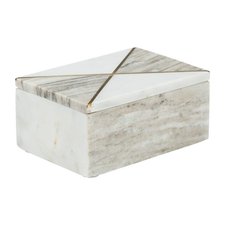 Marble Rectangle Box