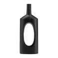 thumbnail image 1 of Sagebrook Home Metal, Open Cut Out Vase, 1 of 10