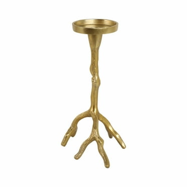 Sagebrook Home Metal Roots Candle Holder Home Decor Essential Candle Holders