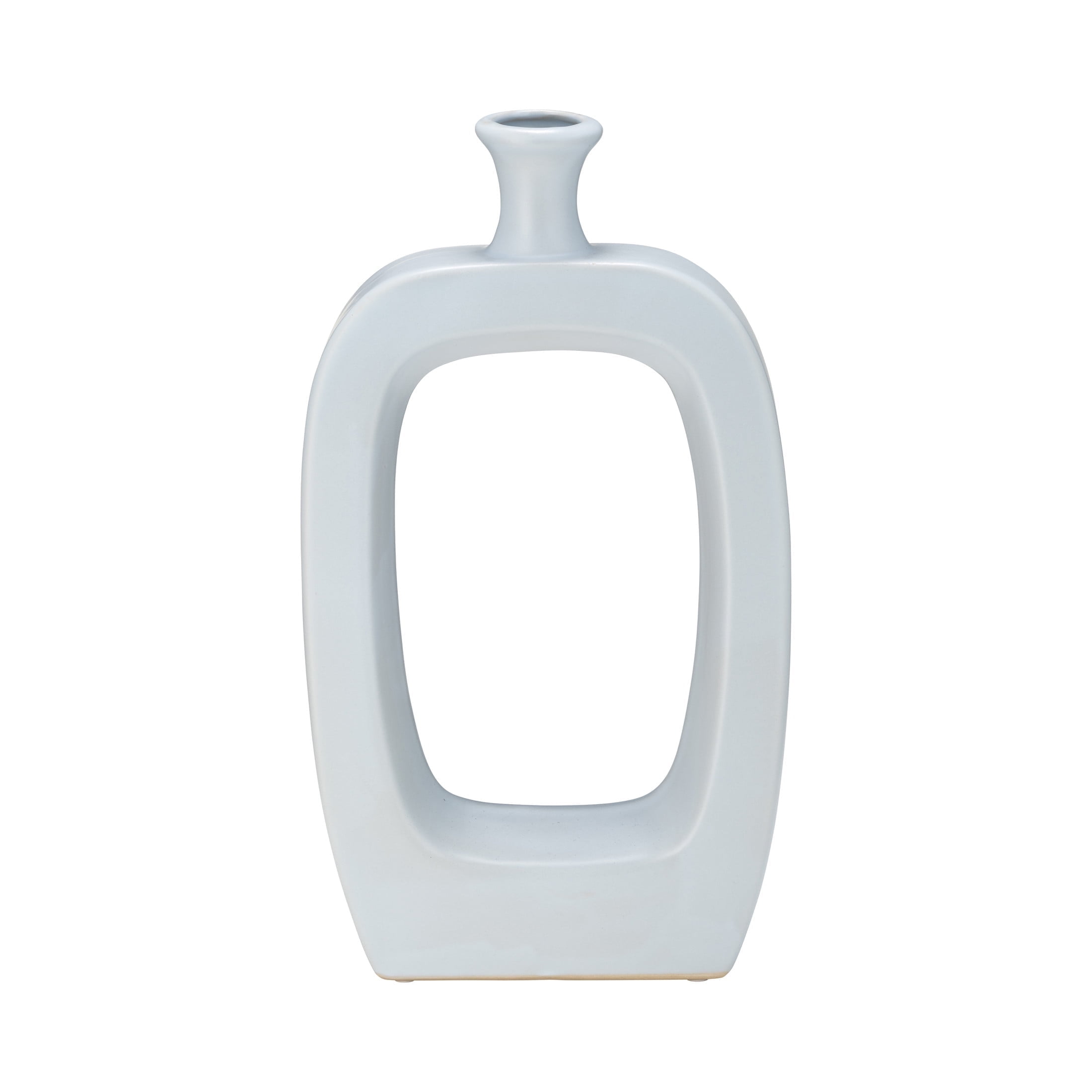 Sagebrook Home Modern Cut Out Ceramic Bud Vase - Walmart.com