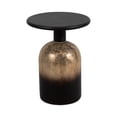 thumbnail image 1 of Sagebrook Home Neutral 22" Elegant Wood and Glass Brown Accent Side Table, 1 of 7
