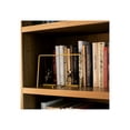 thumbnail image 1 of Modern Swinging People Book Ends for Bookshelf Decor - Metal Bookends for Office Desk and Shelf Accent - Decorative Home Library Accessories for Living Room Styling - Set of 2, 10", Gold, 1 of 8