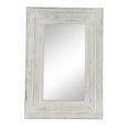 thumbnail image 1 of Sagebrook Home Wood Frame 24 X 36" Wall Mirror, Antique White, 1 of 5