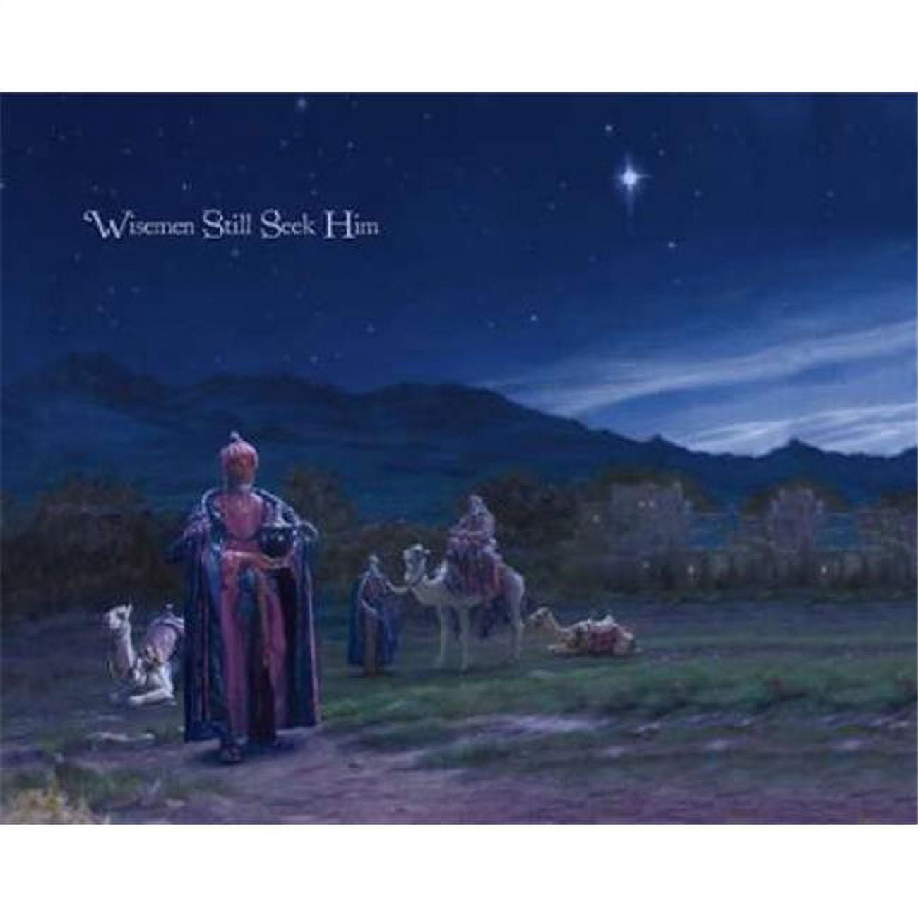 Sagebrush Fine Art PDXAJ1144SMALL Wise Men Still Seek Him Poster Print ...