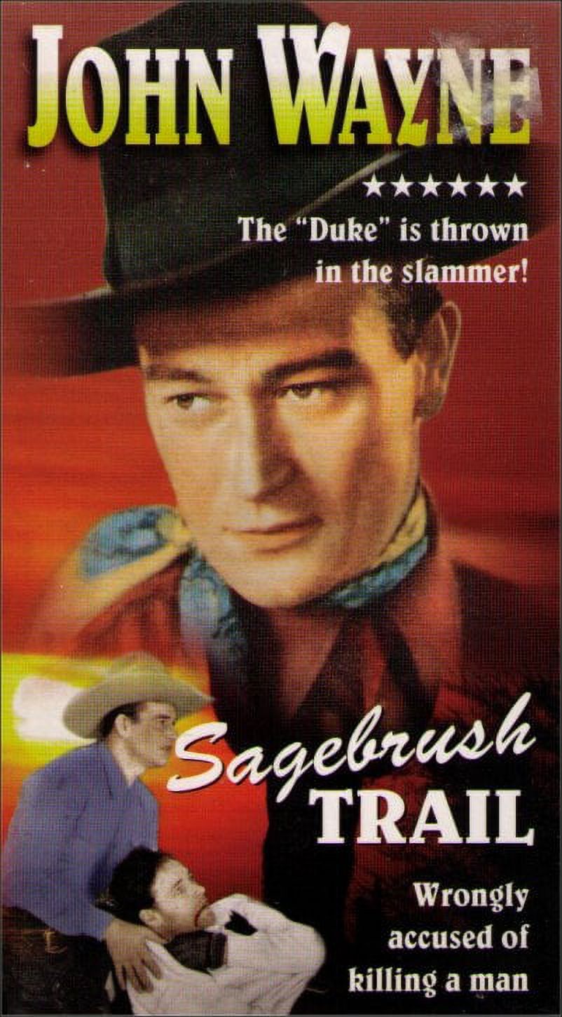 Sagebrush Trail Vintage VHS Tape - (John Wayne) - image 1 of 1
