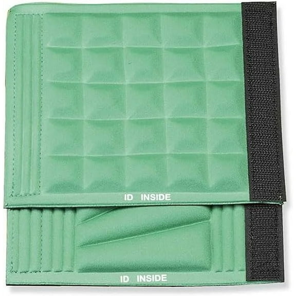 Sagefinds Luggage Handle Wraps, Set of 2, Padded Grip Covers for Bags, Travel Accessories - Green