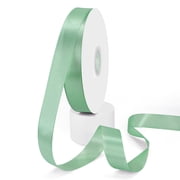 Satin Ribbon Double Faced Sage Green 1 Inch 100 Yards