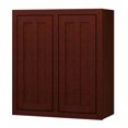 thumbnail image 1 of Sagehill Designs Ldw2730 Lakewood 27" X 30" Double Door Kitchen Wall Cabinet - Cabernet, 1 of 2