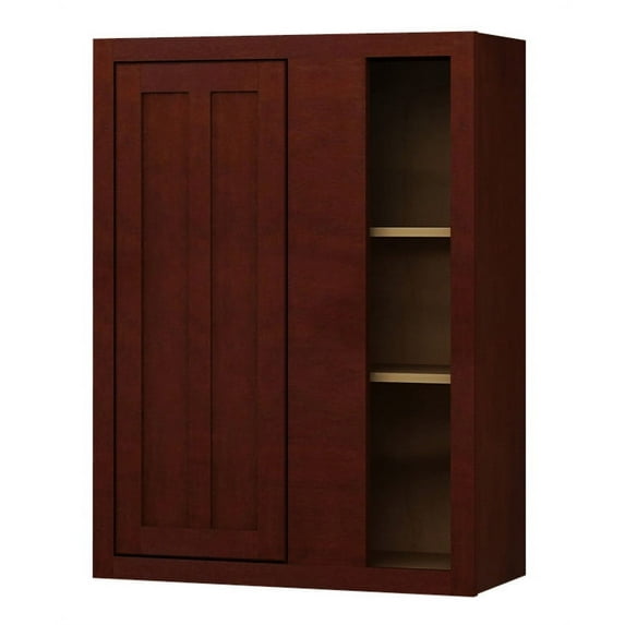 Sagehill Designs Ldw2736bc Lakewood 27" X 36" Blind Corner Kitchen Wall Cabinet - Cabernet