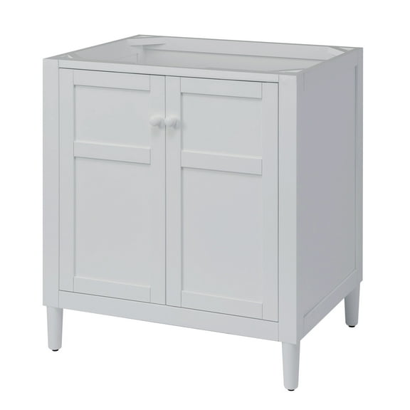 Sagehill Designs Tr3021 Turner 30" Free Standing Wood Single Vanity Cabinet Only - White