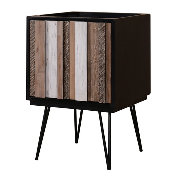 Sagehill Designs Vt2421 Verticali 24" Single Free Standing Or Wall Mounted Vanity Cabinet