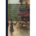 thumbnail image 1 of Sagesse, manuscrit remis, en 1880, à la Société de Librairie catholique, pour l'impression de la première édition .. (Paperback), 1 of 1