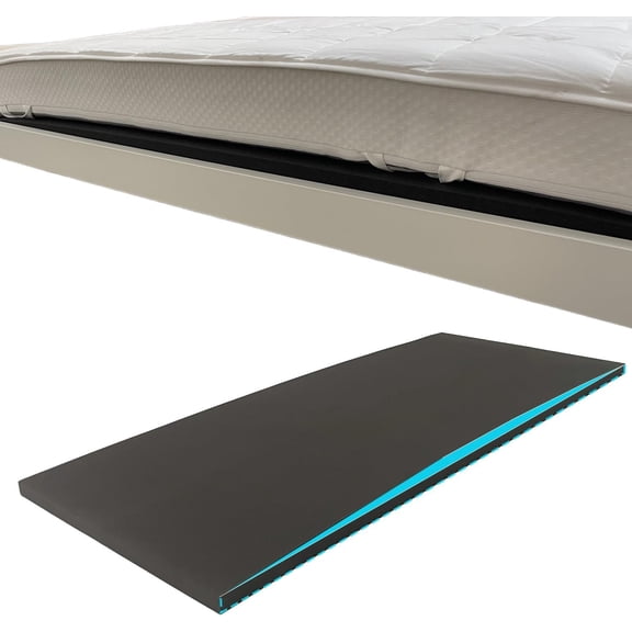 Sagging Mattress Support 47" x 25" x 2" – 50D High-Density Foam Under Mattress Helper for Fixing Sagging Beds – Curve Design for Targeted Support – Mattress Sag Corrector for Improved Sleep Comfort