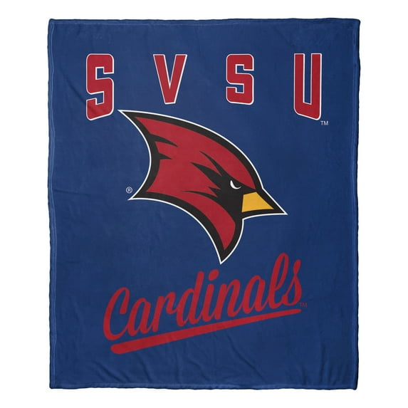 The Northwest 1COL-23600-0254-OOF 50 x 60 in. NCAA Saginaw Valley State University Alumni Silk Touch Throw Blanket
