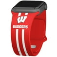thumbnail image 1 of Wisconsin Badgers Silicone Apple Watch Band, 1 of 3