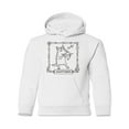 thumbnail image 1 of Sagittarius Animal Hoodie Juniors -Image by Shutterstock,  Large, 1 of 4