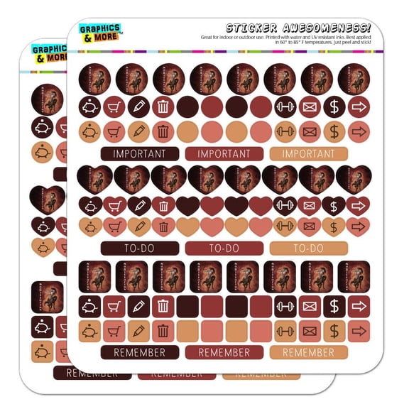 Sagittarius Centaur Zodiac Horoscope Planner Calendar Scrapbooking Crafting Sticker Set