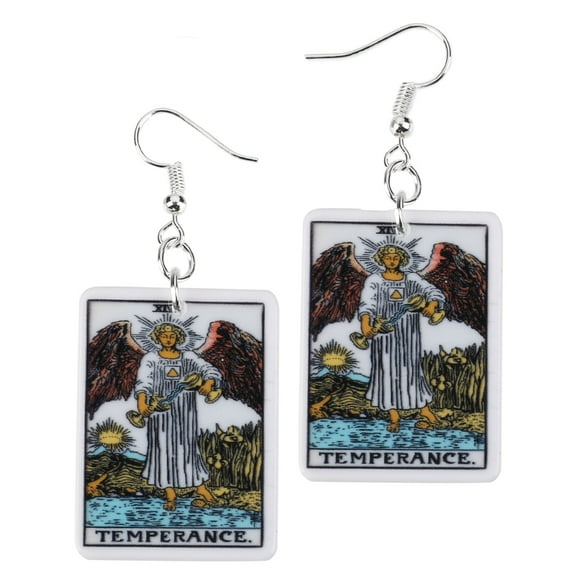 Sagittarius Earrings - Sagittarius Jewelry for Women - Sagittarius Stuff (Sagittarius - Temperance)