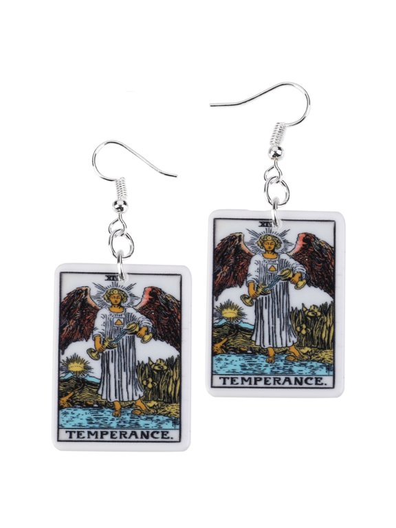Sagittarius Earrings - Sagittarius Jewelry for Women - Sagittarius Stuff (Sagittarius - Temperance)