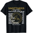 thumbnail image 1 of Sagittarius Facts Zodiac Sign T-Shirt T-Shirt, 1 of 4