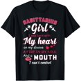 thumbnail image 1 of Sagittarius Girl Funny Quote With Zodiac Sign Birthday T-Shirt, 1 of 4