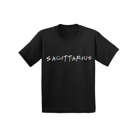 Sagittarius Shirt for Kids - Boys Girls Zodiac Horoscope - Birthday Gifts for Son Daughter