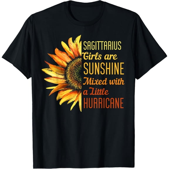 Sagittarius Zodiac Sign November December Birthday Women T-Shirt