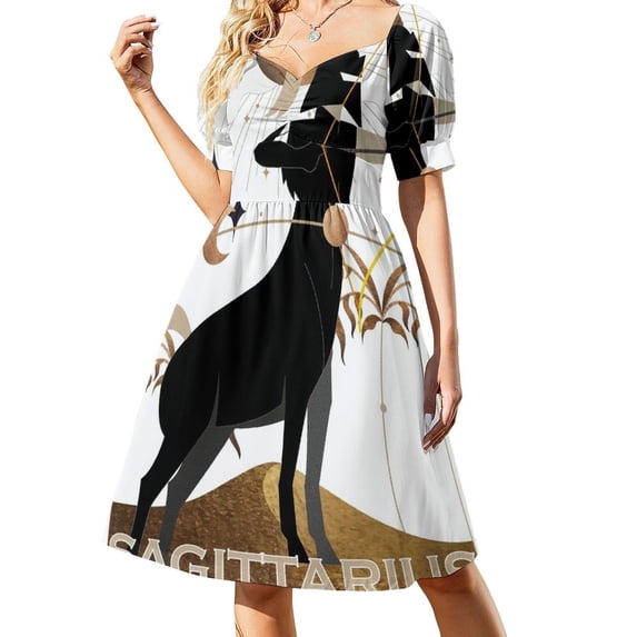 Sagittarius Zodiac Sign Sleeveless Dress dresses for women 2024 prom dresses summer woman dress 2024