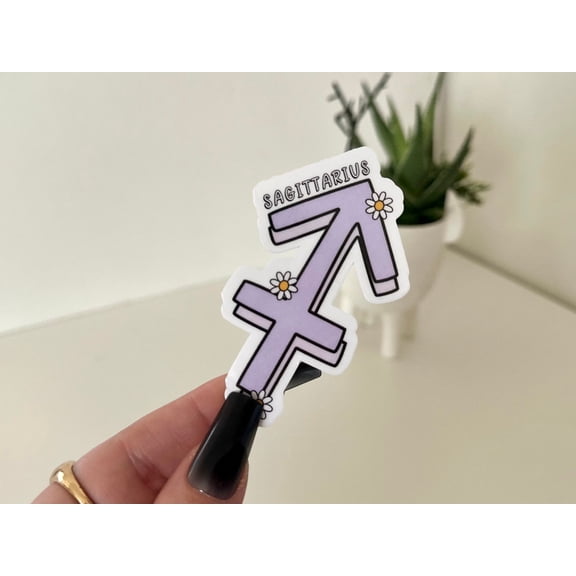 Sagittarius Zodiac Signs Astrology Popular Zodiac Waterbottle Sticker