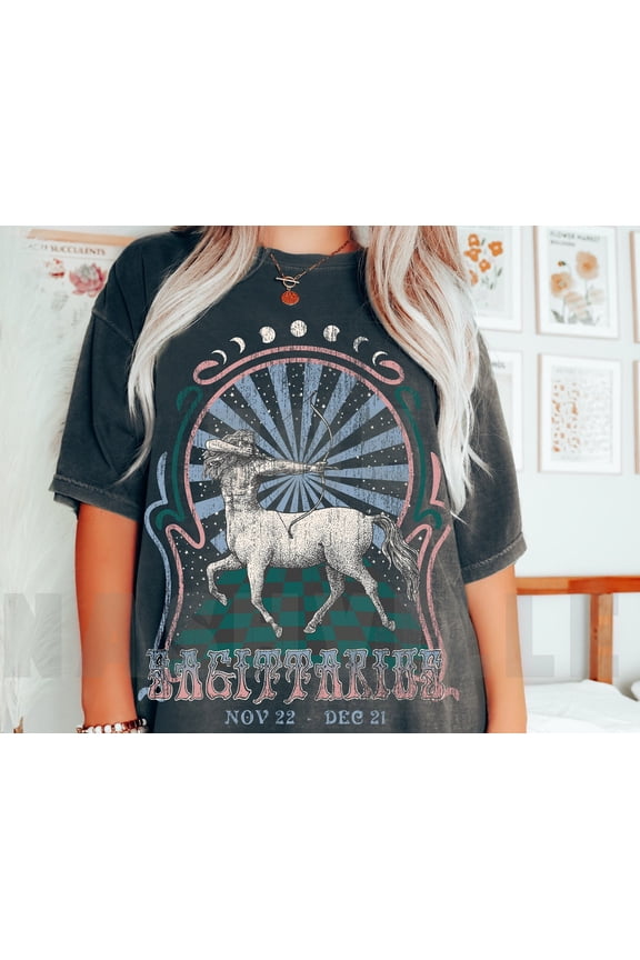 Sagittarius Zodiac Tee Sagittarius Tshirt Tee Nineties Tee Inspired Concert Tee Unisex Tee