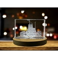 thumbnail image 1 of Sagrada Família 3D Engraved Crystal Keepsake Souvenir, 1 of 6