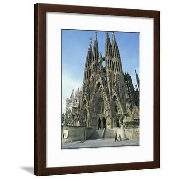 Sagrada Familia, the Gaudi Cathedral in Barcelona, Cataluna, Spain, Europe, Framed Art Print Wall Art by Jeremy Bright Sold by Art.Com